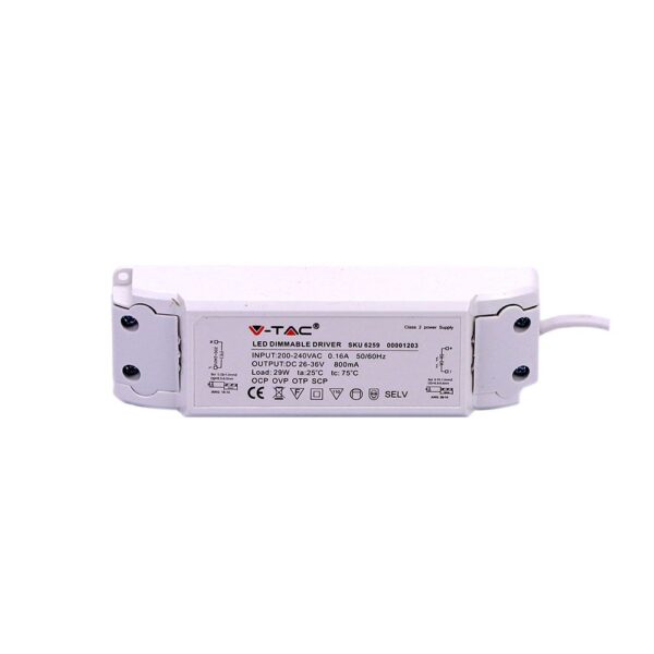 29W Driver A++ Για Panel  V-TAC - 6259