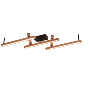 Φωτιστικό Οροφής Trio Lighting  LED 36W Ξύλο Φυσικό Ξύλο Dimmable 4200lm  2700 – 6000K – 626410530