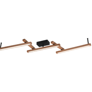 Φωτιστικό Οροφής Trio Lighting  LED 36W Ξύλο Φυσικό Ξύλο Dimmable 4200lm  2700 – 6000K – 626410530