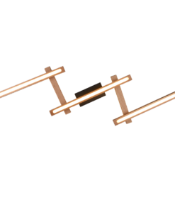 Φωτιστικό Οροφής Trio Lighting LED 36W Ξύλο Φυσικό Ξύλο Dimmable 4200lm 2700 – 6000K – 626410530
