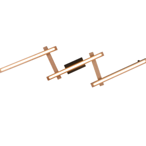 Φωτιστικό Οροφής Trio Lighting  LED 36W Ξύλο Φυσικό Ξύλο Dimmable 4200lm  2700 – 6000K – 626410530