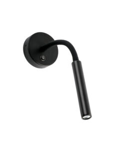 Faro Barcelona KALE Επιτοίχιο Φωτιστικό με Εύκαμπτο βραχίονα Μαύρου Χρώματος – 62703