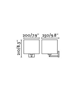 Faro Barcelona SAHARA Επιτοίχιο Φωτιστικό Λευκού Χρώματος-62705