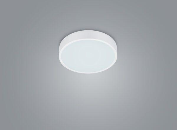 Φωτιστικό Οροφής Trio Lighting WACO  LED, 28W · 3200lm, 2300+3000+4000K Λευκό Ματ Μεταλλικό, Step Dimmable – 627413031