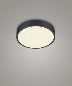 Φωτιστικό Οροφής Trio Lighting WACO LED, 28W · 1x 3200lm, 2300+3000+4000K Μαύρο Ματ Μεταλλικό – 627413032