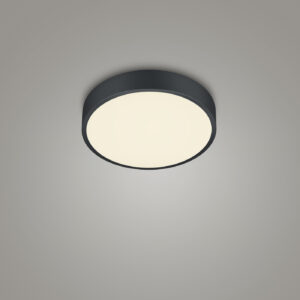 Φωτιστικό Οροφής Trio Lighting WACO   LED, 28W · 1x 3200lm, 2300+3000+4000K Μαύρο Ματ Μεταλλικό   – 627413032