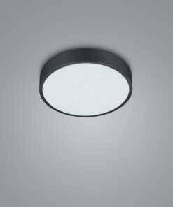 Φωτιστικό Οροφής Trio Lighting WACO LED, 28W · 1x 3200lm, 2300+3000+4000K Μαύρο Ματ Μεταλλικό – 627413032