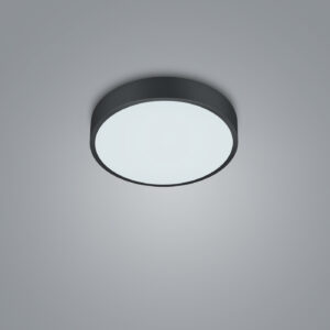 Φωτιστικό Οροφής Trio Lighting WACO   LED, 28W · 1x 3200lm, 2300+3000+4000K Μαύρο Ματ Μεταλλικό   – 627413032