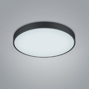 Φωτιστικό Οροφής Trio Lighting WACO  LED, 52,5W · 6200lm, 2300+3000+4000K Μαύρο Ματ Μεταλλικό, Step Dimmable – 627415032