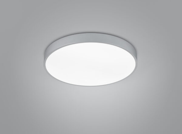 Φωτιστικό Οροφής Trio Lighting WACO  LED, 52,5W · 6200lm, 2300+3000+4000K Τιτάνιο Μεταλλικό, Step Dimmable - 627415087