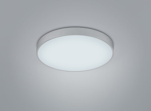 Φωτιστικό Οροφής Trio Lighting WACO  LED, 52,5W · 6200lm, 2300+3000+4000K Τιτάνιο Μεταλλικό, Step Dimmable – 627415087