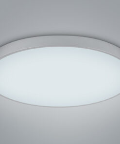 Φωτιστικό Οροφής Trio Lighting WACO 2x SMD LED, 51W · 12400lm, 2300+3000+4000K Τιτάνιο Μεταλλικό, Step Dimmable – 627417587