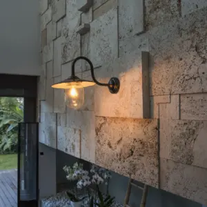 Faro Barcelona Hudson Επιτοίχιο   Φωτιστικό Μαύρο   – 62810