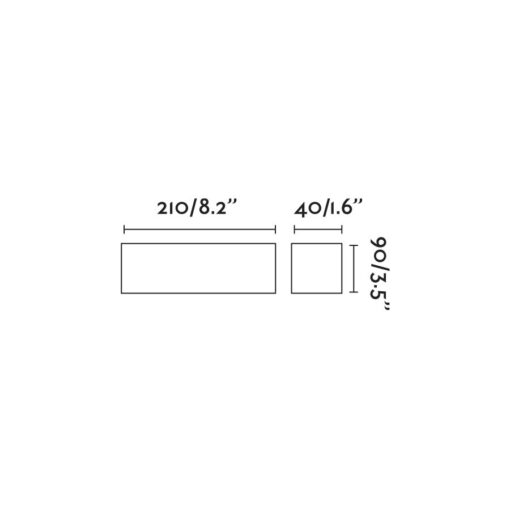 Faro Barcelona NASH Επιτοίχιο φωτιστικό σε Μαύρο Χρώμα LED 8W 3000Κ – 62821