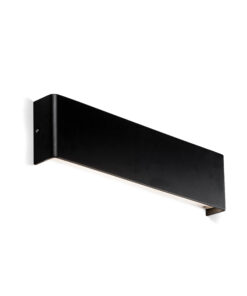 Faro Barcelona NASH BLACK Επιτοίχιο Φωτιστικό Μαύρου Χρώματος 16W 3000Κ- 62822