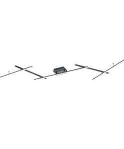 Φωτιστικό Οροφής Trio Lighting LED 22W Μαύρο Ματ Μεταλλικό Dimmable 2600lm RGB+2700-6500K – 628410532
