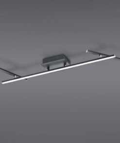 Φωτιστικό Οροφής Trio Lighting LED 22W Μαύρο Ματ Μεταλλικό Dimmable 2600lm RGB+2700-6500K – 628410532