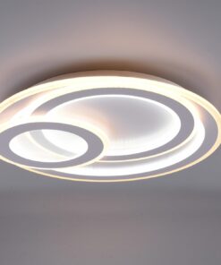 Φωτιστικό Οροφής Trio Lighting MITA LED 74W 9000lm 2700-6000K Λευκό Ματ με Τηλεχειριστήριο – 629210331