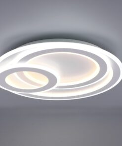 Φωτιστικό Οροφής Trio Lighting MITA LED 74W 9000lm 2700-6000K Λευκό Ματ με Τηλεχειριστήριο – 629210331