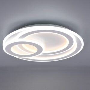 Φωτιστικό Οροφής Trio Lighting MITA LED 74W 9000lm 2700-6000K Λευκό Ματ με Τηλεχειριστήριο – 629210331
