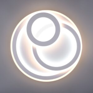 Φωτιστικό Οροφής Trio Lighting MITA LED 74W 9000lm 2700-6000K Λευκό Ματ με Τηλεχειριστήριο – 629210331