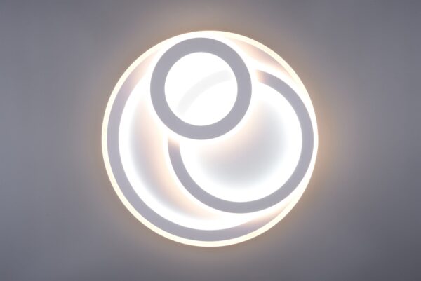 Φωτιστικό Οροφής Trio Lighting MITA LED 74W 9000lm 2700-6000K Λευκό Ματ με Τηλεχειριστήριο – 629210331