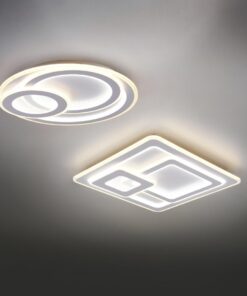 Φωτιστικό Οροφής Trio Lighting MITA LED 74W 9000lm 2700-6000K Λευκό Ματ με Τηλεχειριστήριο – 629210331