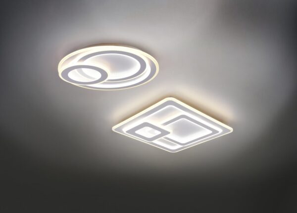 Φωτιστικό Οροφής Trio Lighting MITA LED 74W 9000lm 2700-6000K Λευκό Ματ με Τηλεχειριστήριο – 629210331