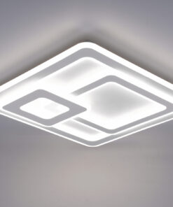 Φωτιστικό Οροφής Trio Lighting MITA LED, 76W · 9250lm, 2700 – 6000K Λευκό Ματ Μεταλλικό, Τηλεχειριζόμενο Dimmable – 629219331