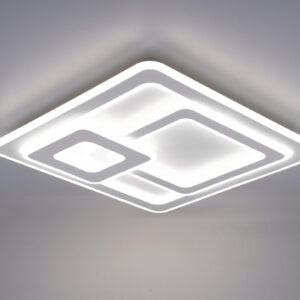 Φωτιστικό Οροφής Trio Lighting MITA  LED, 76W · 9250lm, 2700 – 6000K Λευκό Ματ Μεταλλικό, Τηλεχειριζόμενο Dimmable – 629219331