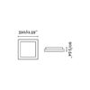 Faro Barcelona TOLA-1 Φωτιστικό οροφής, Λευκού Χρώματος 1XE27 20W- 62968