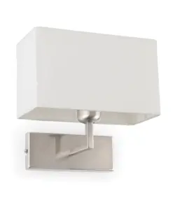 Faro Barcelona Roda Φωτιστικό Τοίχου Λευκό – 62988