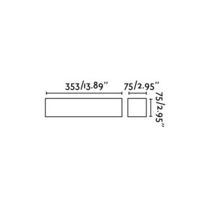 Faro Barcelona EACO-2 Επιτοίχιο Φωτιστικό Λευκού Χρώματος 2XG9 40W- 63177