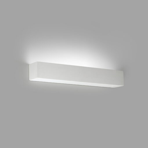 Faro Barcelona 63184 TERA Φωτιστικό Τοίχου Λευκό Γύψινο 6W 491lm 2700K Indirect