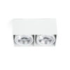 Faro Barcelona TECTO Φωτιστικό Οροφής Λευκού Χρώματος 2XAR111 50W- 63276