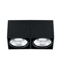 Faro Barcelona TECTO Φωτιστικό Οροφής Μαύρου Χρώματος 2XAR111 50W- 63277