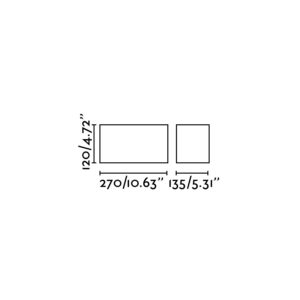Faro Barcelona TECTO Φωτιστικό Οροφής Λευκού Χρώματος 2XAR111 50W- 63276
