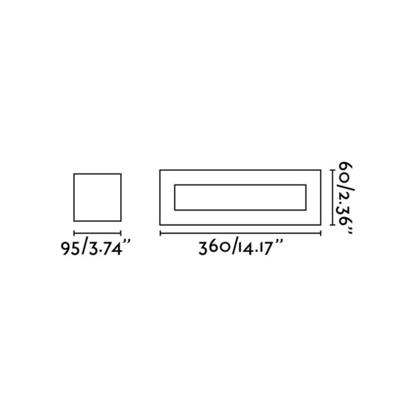 Faro Barcelona OLAF Επιτοίχιο Φωτιστικό Λευκού Χρώματος 2XE14 40W- 63278