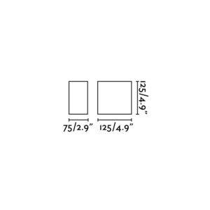 OSLO WHITE WALL LAMP G9 FARO – 63284