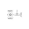 NEU WHITE RECESSED FARO – 63286