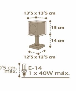 Good Night κομοδίνου παιδικό φωτιστικό Ango – 63391