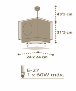 Good Night κρεμαστό φωτιστικό οροφής Ango – 63392