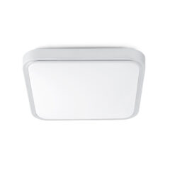 Faro Barcelona IRIS-3 Φωτιστικό Οροφής, Χρώμα Σατέν Νικέλιο, LED 30W 3000K – 63395