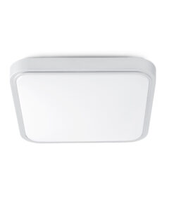 Faro Barcelona IRIS-3 Φωτιστικό Οροφής, Χρώμα Σατέν Νικέλιο, LED 30W 3000K – 63395