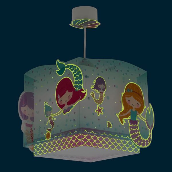 Mermaids παιδικό φωτιστικό οροφής Ango – 63442