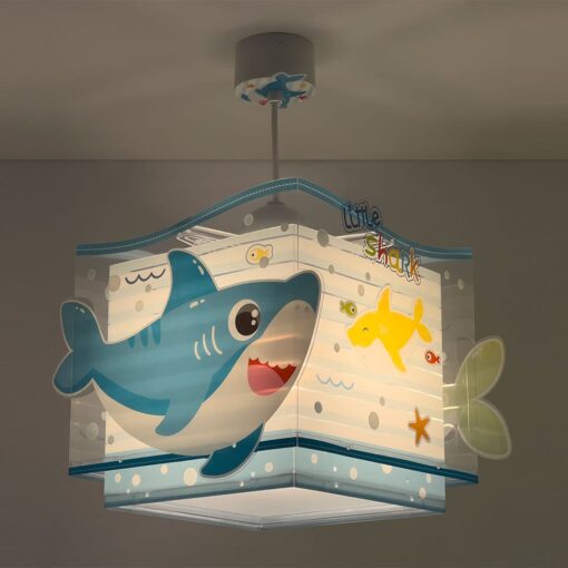 Little Shark παιδικό φωτιστικό οροφής Ango – 63472