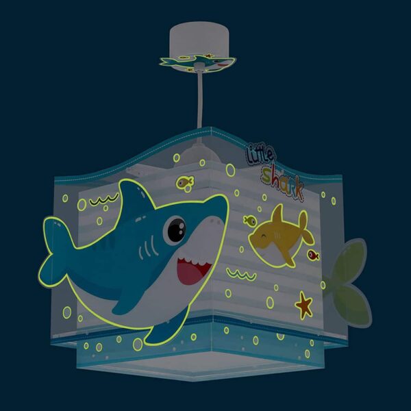 Little Shark παιδικό φωτιστικό οροφής Ango – 63472