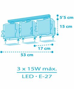 Little Shark τρίφωτο οροφής ράγας Ango – 63473