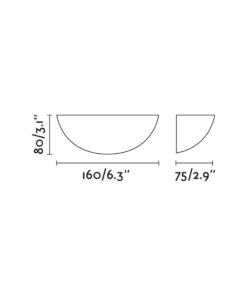 Faro Barcelona COVE Επιτοίχιο Φωτιστικό από Γύψο Λευκού Χρώματος 4W 3000K- 63480