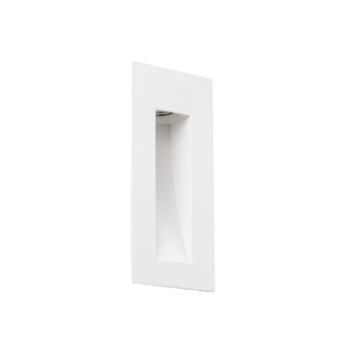 Faro Barcelona PLAS-4 RECESSED WHITE PLASTER 3W 2700K – 63491FR